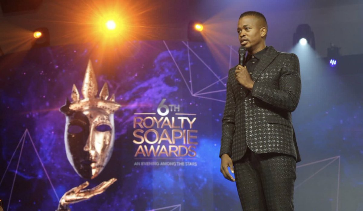 MphoPopps's tweet photo. This past weekend I had the honour of hosting the 6th @royaltysoapieawards
To @winnie_ntshaba and your team, well done on pulling off such a world class awards ceremony ππΎ
To my stylist @ephymol14 thank you for contiously outdoing yourself ππΎ
#RoyaltySoapieAwards #Rsa23 #6rsa https://t.co/qdcPRbk39T