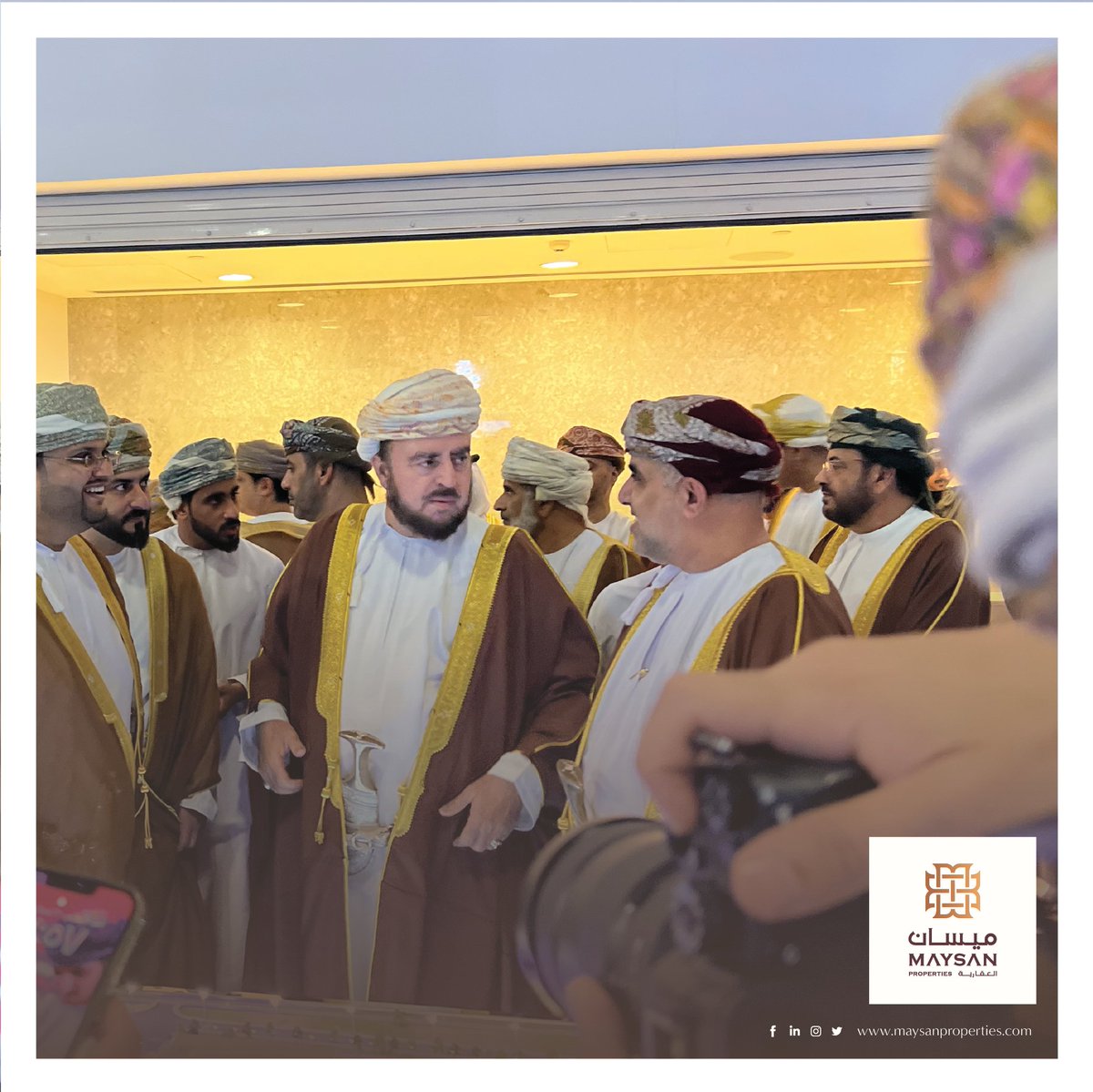 maysanproperty's tweet photo. صادق بن جعفر بن سليمان -رئيسنا التنفيذي - يلقي كلمته بحفل افتتاح المؤتمر العقاري 2023
Sadiq bin Jaafar bin Sulaiman - our CEO - delivering his speech at the opening ceremony of the Real Estate Conference 2023
#المؤتمر_العقاري
#ODBW
#لمجتمعات_مزدهرة https://t.co/CuGnbavGGo