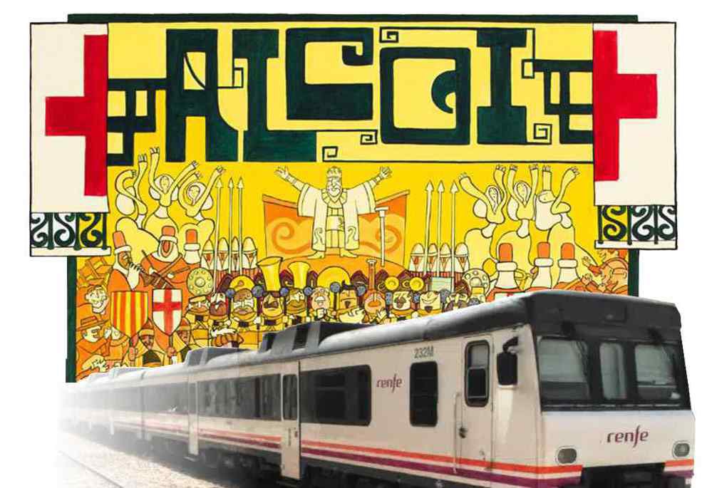 salvemeltren's tweet photo. Salvem el Tren hem sol·licitat a l'@AjuntamentAlcoi que gestione amb @Renfe trens especials durant les festes de #SantJordi https://t.co/rb1LUNHl94