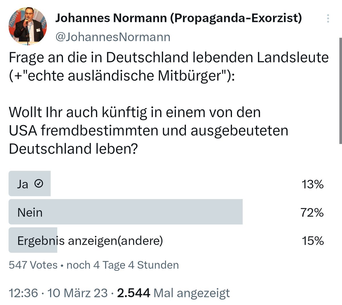 besserossi's tweet photo. #DummfragenAmMorgen des 13.03.2023:

1) #NormannBullshit: https://t.co/FYjhA0qLj0

2) #Schwurbelalarm: https://t.co/nrpFLFb7NV

3) 🤦🏼🤦🏽‍♂️🤦‍♀️: https://t.co/kTk9BIU7vm

4) Hauptsache 💚: https://t.co/xGCO7XKyDa

5) #Klimawandel: https://t.co/bEQVJ0n1Ia

Retweet wäre toll. Danke. https://t.co/1a5DzKzxZg