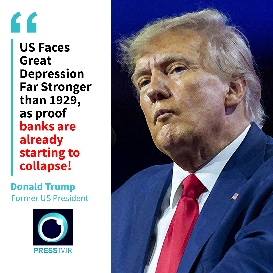 Press TV on Twitter "Donald Trump warns "US Facing Great Depression
