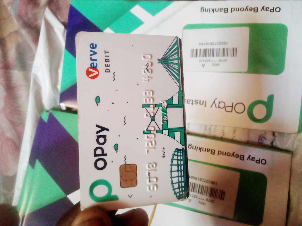 tosin_olokonla's tweet photo. Available. You can now order your Opay instant Debit Card.
#ajah #badore #opay #ObiDattiInLagos #Obidents https://t.co/Af0TnkGbc3