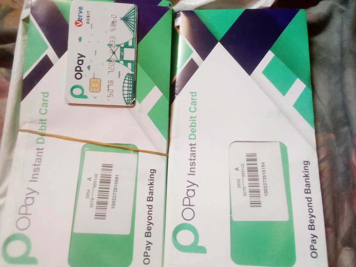 tosin_olokonla's tweet photo. Available. You can now order your Opay instant Debit Card.
#ajah #badore #opay #ObiDattiInLagos #Obidents https://t.co/Af0TnkGbc3