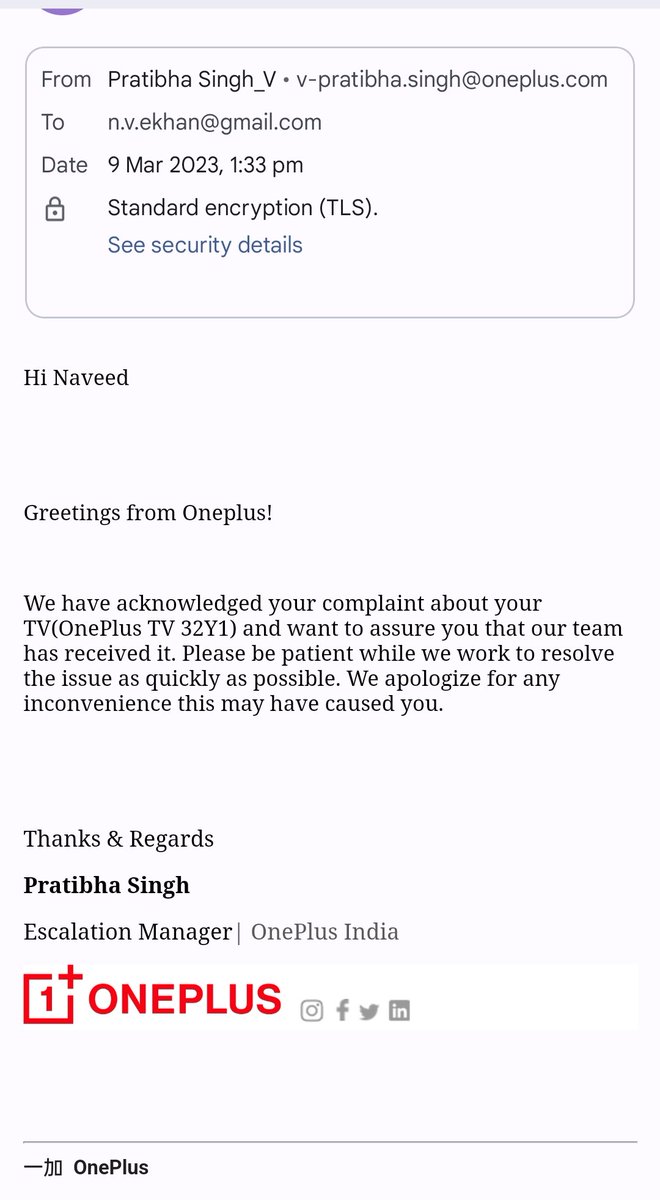 NaveedSoleStar's tweet photo. @OnePlus_IN @PeteLau @OnePlus_Support  No response what so ever.
OnePlus Support sucks https://t.co/4yj7feHJ4x