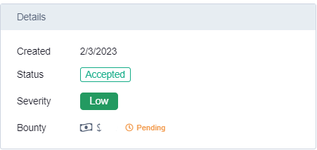 jon_jos11's tweet photo. Alhamdulillah, focus on one program and get another vulnerability again :
1 high
1 medium
1 low

bounty : $$$$
Tips : check every endpoint on admin and try in low level user https://t.co/DMwOgVvC8q