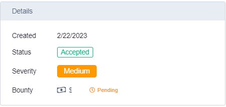 jon_jos11's tweet photo. Alhamdulillah, focus on one program and get another vulnerability again :
1 high
1 medium
1 low

bounty : $$$$
Tips : check every endpoint on admin and try in low level user https://t.co/DMwOgVvC8q