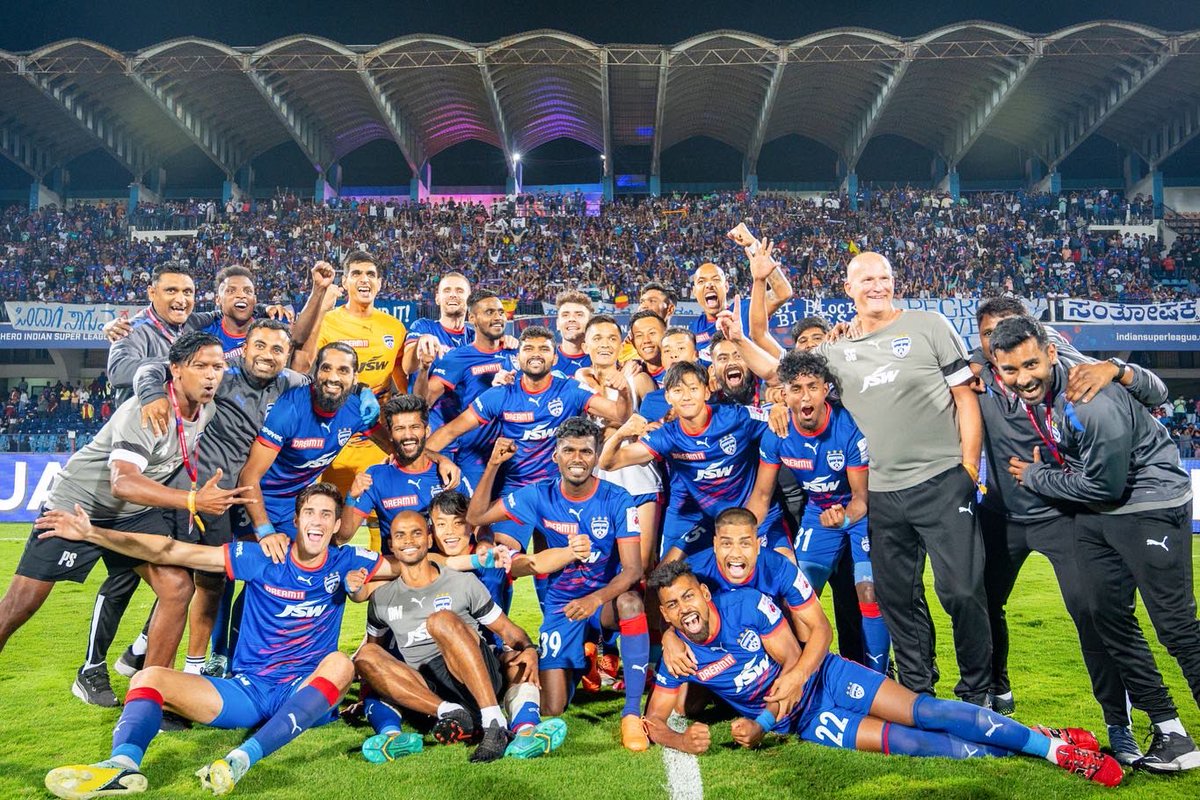 Together, anything is possible. Proud to be a part of this team. Amazing, unreal atmosphere at the Fortress. Let’s finish the job in Goa!
#WeAreBFC #BFCMCFC