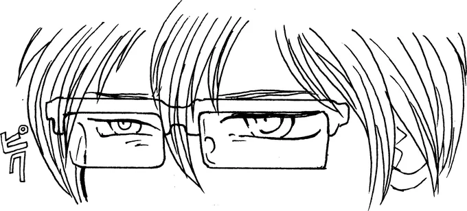 漫画を描いている 