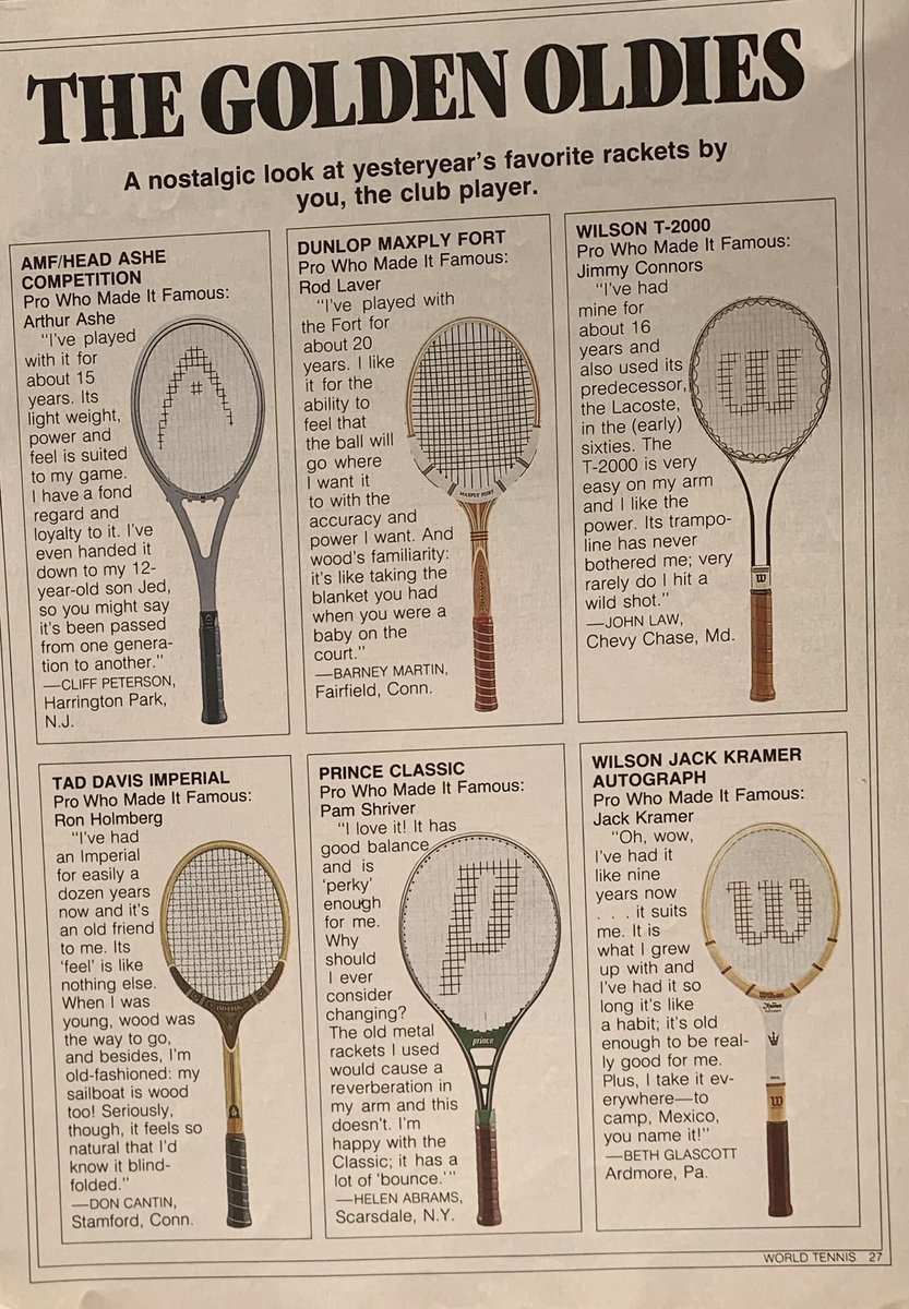 igordelbusto's tweet photo. Artículo en Tennis Magazine. Años 80 https://t.co/xvSJSwPPID