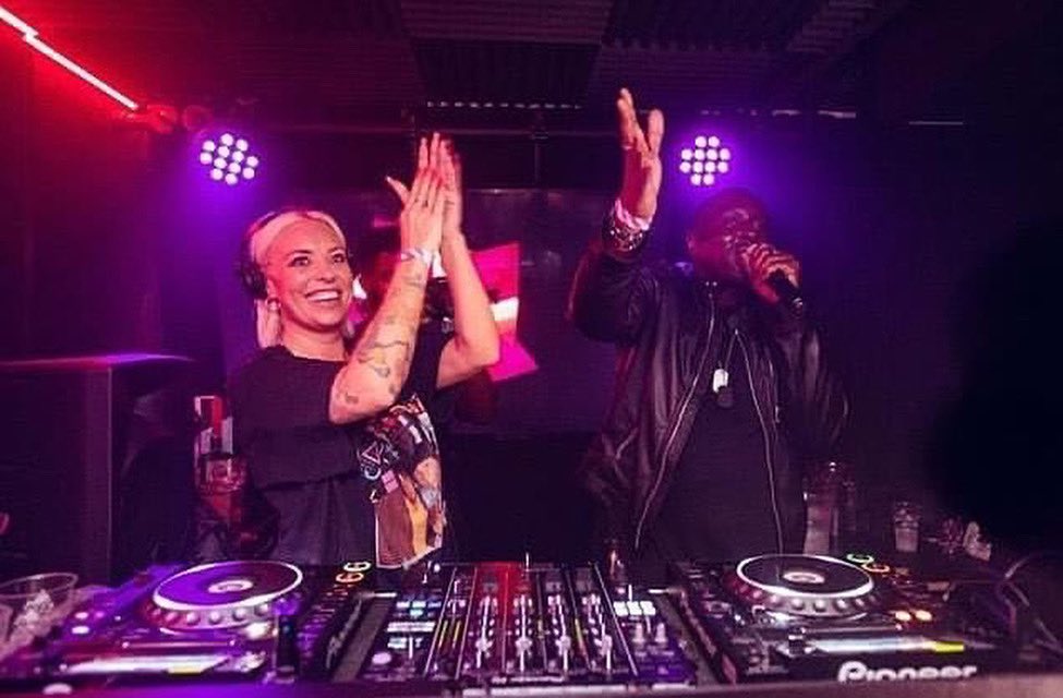 oggiemusic's tweet image. Monday #Throwback with the incredible @samdivine performing as a special guest at her event at @boxpark #boxpark #samdivine #oggie #housemusic
