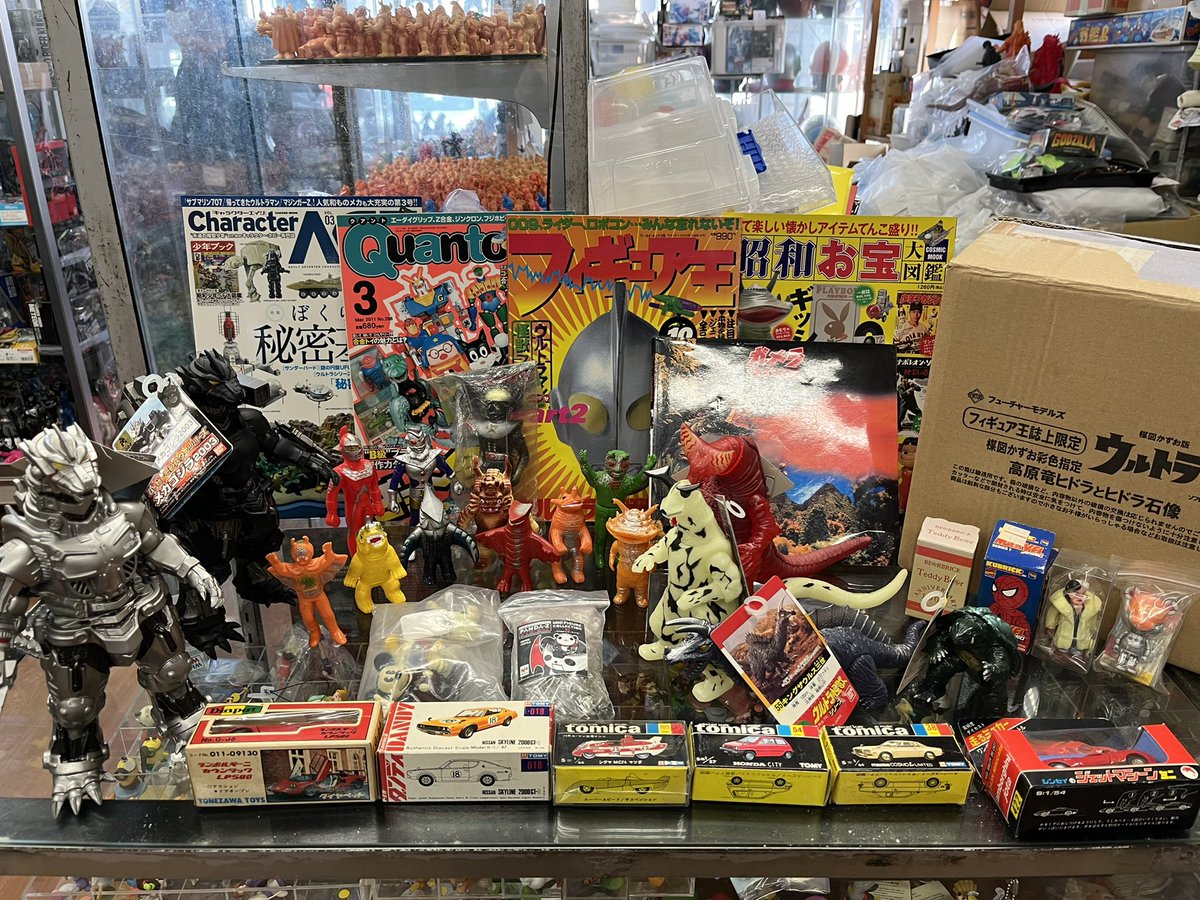 kaikodo_net's tweet image. 店舗14.15.16日はお休みです
買取情報です
Today's purchased items
#sofvi
#futuremodel
#ultrammonster
#minicar
#tomica
#diapet
#choroq
#kaikodo_net
#ソフビ
#フューチャーモデルズ
#日東
#怪獣ソフビ
#ミニカー
#トミカ
#ダイヤペット
#チョロq
#懐古堂
#桶川
#おもちゃ博物館
#フィギュア買取
