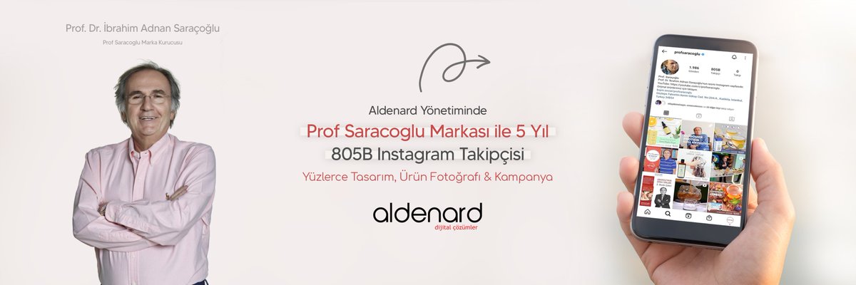 aldenard's tweet photo. Yüzlerce Tasarım, Ürün Fotoğrafı ve Kampanya ile Dolu, Aldenard Yönetiminde Prof Saracoglu Markası ile Geçen 5 Yıl ve Ulaşılan 805B Instagram Takipçisi🎉

Dijital Medya hizmetlerimize dair bilgi için ☎️0850 885 35 50 - 0545 380 35 35📞 ulaşabilirsiniz https://t.co/V5CNQMf7H2