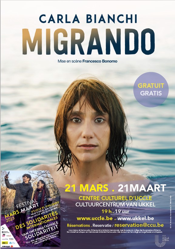 Peuple de #Belgique  j'arrive ! et le #printemps avec 
On migre le 21 mars à 19H au centre culturel d' <a href="/CommuneUccle/">Commune d'Uccle - Gemeente Ukkel (officiel)</a> <a href="/BXLCITY/">Bruxelles City</a> #migrando #jesuismigrante #tousmigrants #noborders <a href="/msfbelgique/">MSF Belgique</a>