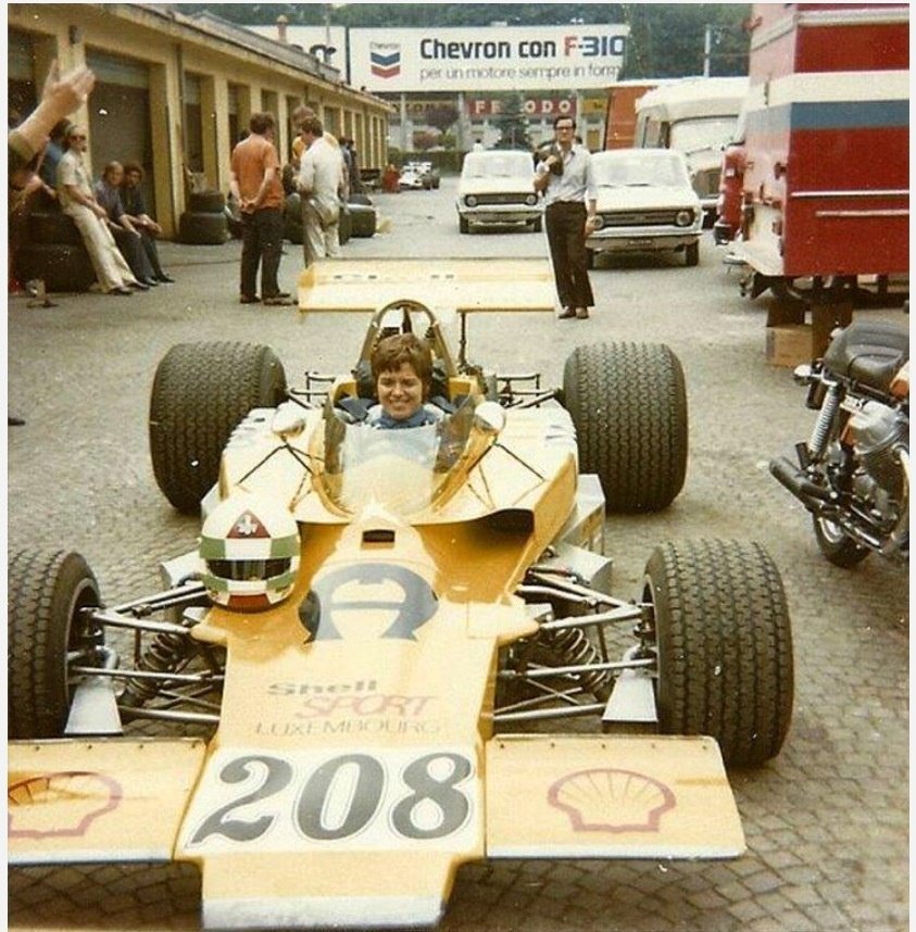 Lella Lombardi 

Lola TT30 F5000 car 

Brands Hatch & Monza 

#F1 #RetroGP #HistoricRacing