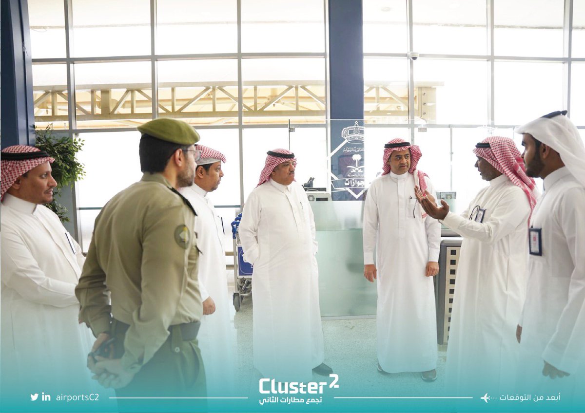 airportsC2's tweet photo. زار سعادة الرئيس التنفيذي المهندس علي مسرحي، مطار الطائف الدولي ومطار الأمير عبدالمحسن بن عبدالعزيز الدولي بينبع،وذلك للتأكد من جاهزية المطارات التشغيلية مع الجهات ذات العلاقة لموسمي العمرة والحج من هذا العام ✈️. https://t.co/08ialnU8sO