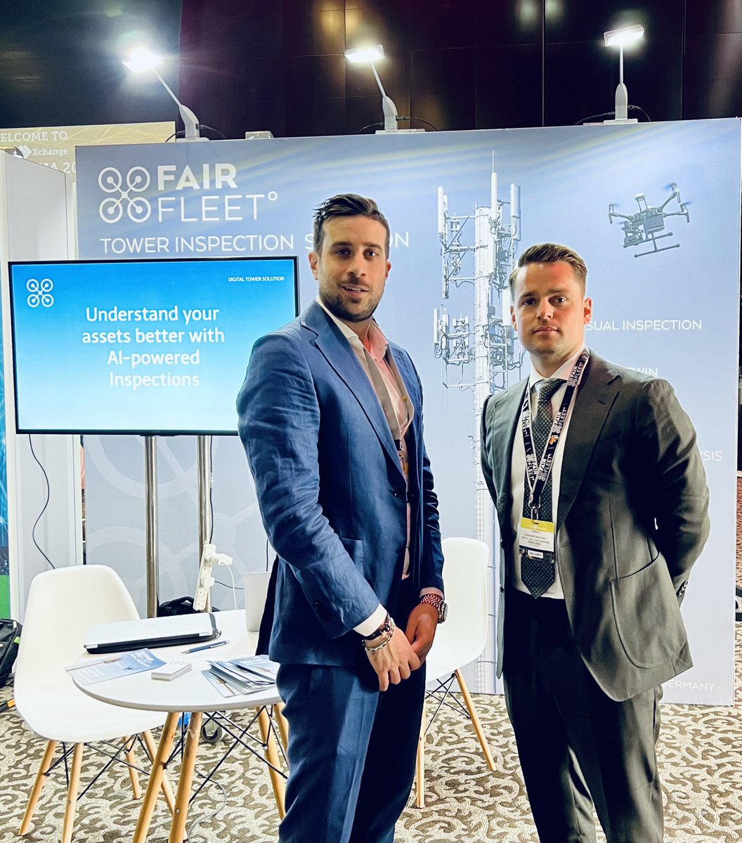 Exciting two days ahead at TowerXchange  in Dubai, UAE 🇦🇪. We’re thrilled to connect with fellow industry leaders and to showcase our latest innovation. In case you haven’t seen our solution yet, come visit our booth for a live demo! 
#drones #towerxchange #dubai