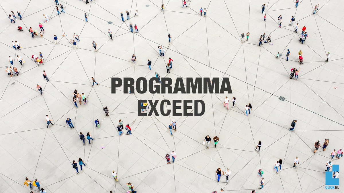CLICK_NL's tweet photo. We maakten een video over het splinternieuwe programma 'EXCEED' dat experts in #experimenteeromgevingen (#fieldlabs, #livinglabs, #proeftuinen enz.) samenbrengt om kennis uit te wisselen.๐ฅ๐ โ https://t.co/dLFZTtGZ3z
#experiment #creatieveindustrie @InnofestNL https://t.co/PIhudNucCJ