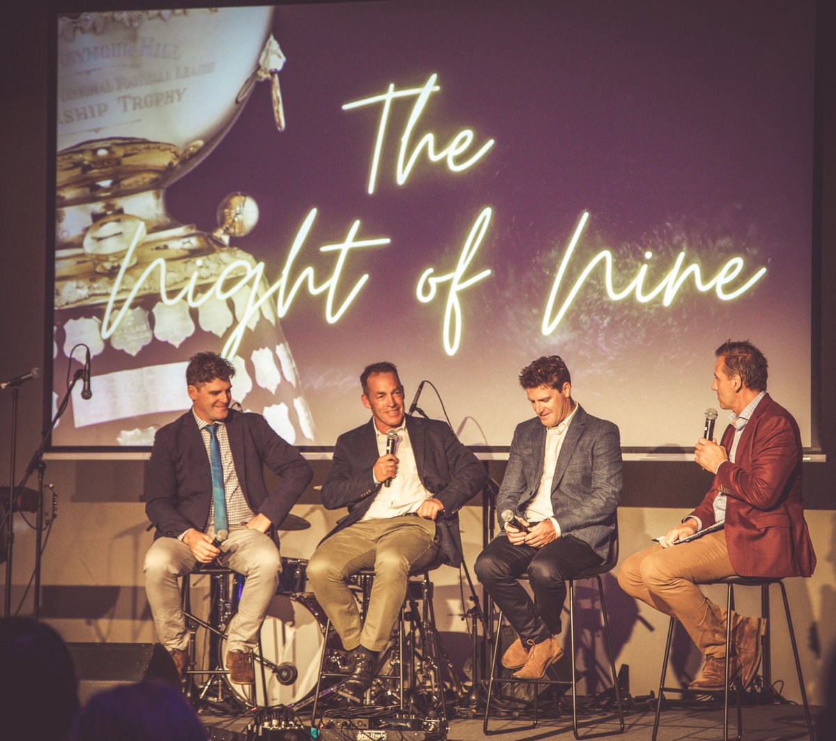 On Saturday night we held "The Night of Nine" event at Adelaide Oval's Ian McLachlan Room, celebrating the greatest Dynasty in SANFL History. 🔴⚪️🔵