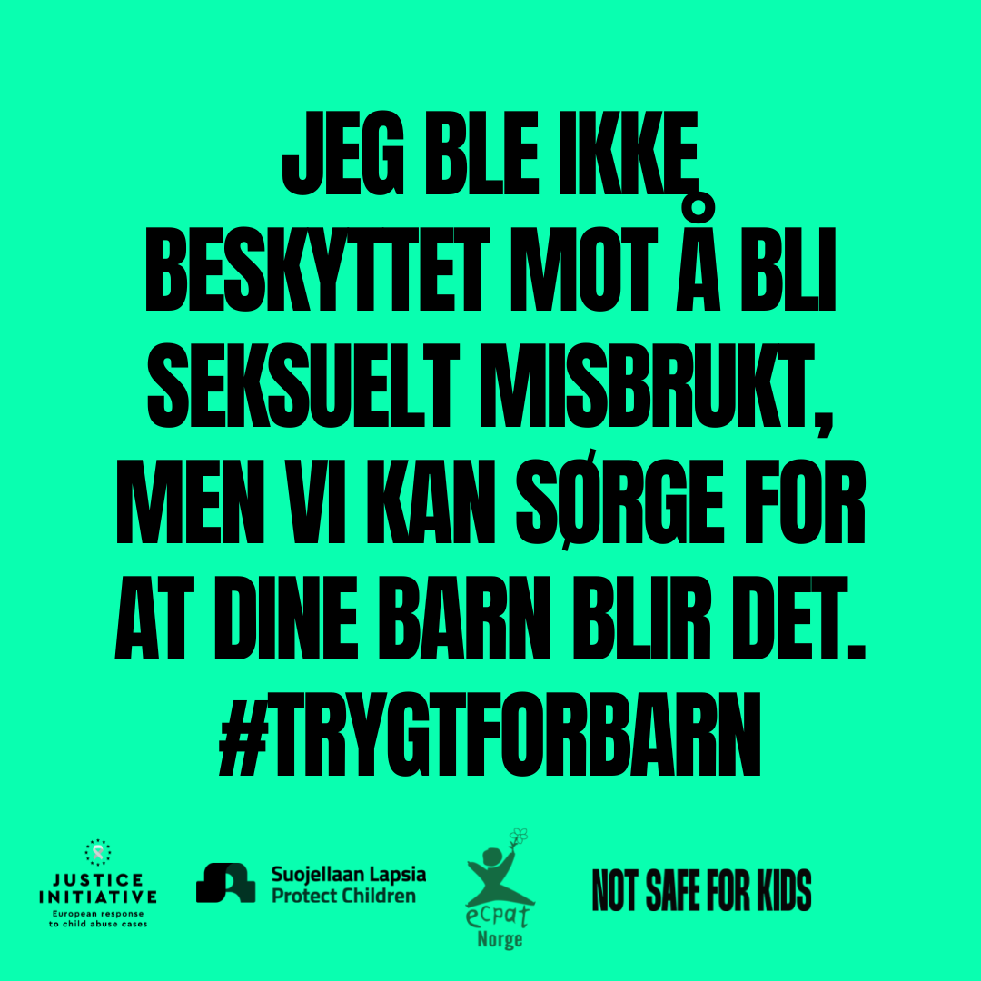 ECPAT Norge tweet media
