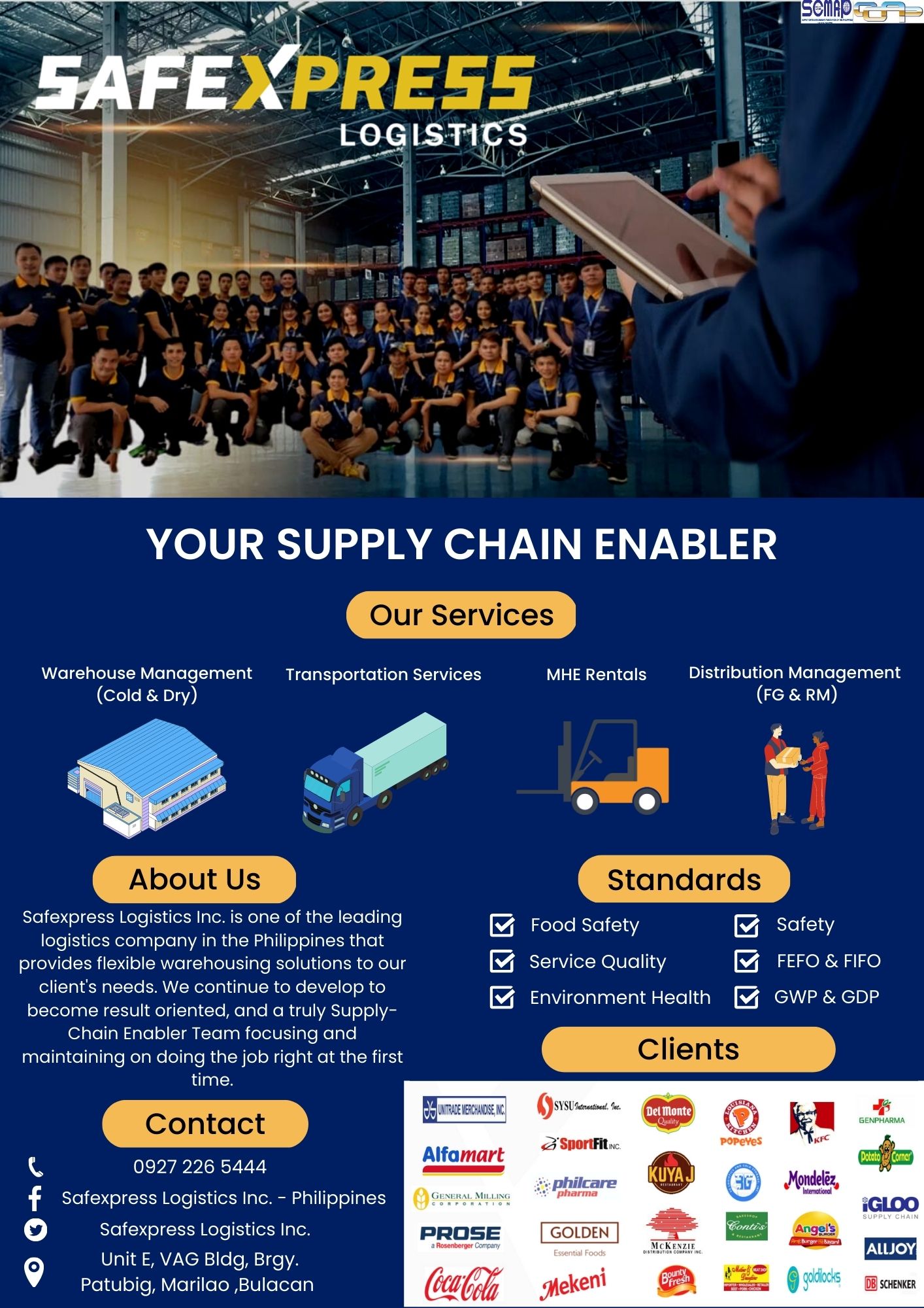 Safexpress Logistics Inc. (SafexpressI) / Twitter