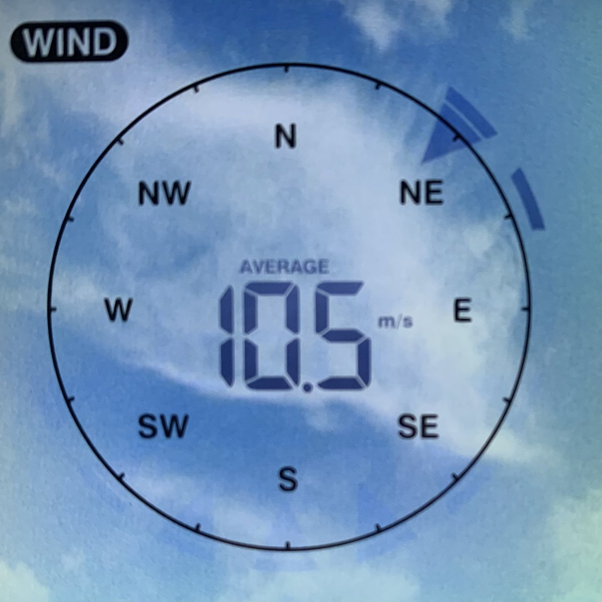 Wire Brigade on Twitter "Windy day on Orkney today. Wind speed