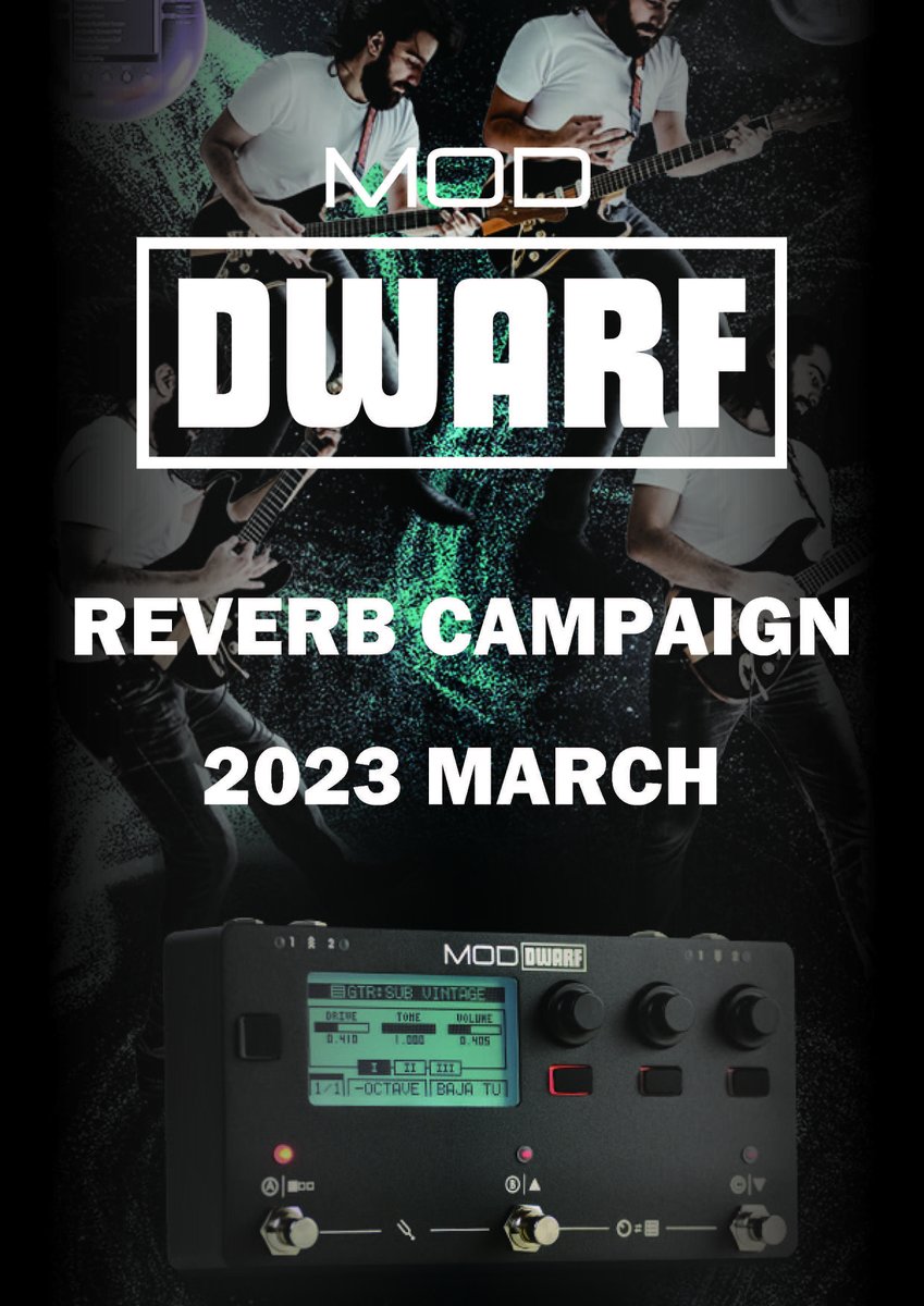 1484_shinjuku's tweet photo. 【MOD AUDIOプロモーションキャンペーン】
現在MOD DWARFをご購入頂きますと、リバーブプラグインの購入に使える50€分のバウチャーコードをプレゼント中‼️
※3/31まで

この機会にぜひご検討ください🙇‍♀️
詳細はコチラ⬇️
https://t.co/jvy103Ueut

#modaudio #イシバシ新宿 https://t.co/l2hfGBIIeZ