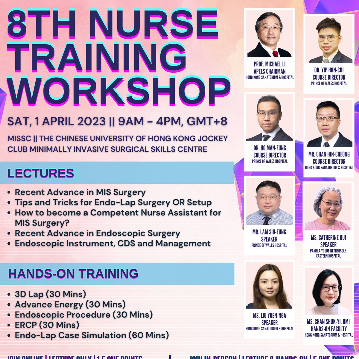 #APELSConnects #Nurse Training Workshop 
Join the lectures online via Zoom #endoLaparoscopic #endoscopy #laparoscopy 

𝗥𝗲𝗴𝗶𝘀𝘁𝗲𝗿 𝗡𝗼𝘄 [ 𝗟𝗲𝗰𝘁𝘂𝗿𝗲 𝗦𝗲𝘀𝘀𝗶𝗼𝗻 ] 
bit.ly/3kPL3nH

𝗔𝗽𝗽𝗹𝘆 𝗖𝗲𝗿𝘁𝗶𝗳𝗶𝗰𝗮𝘁𝗲
bit.ly/3Tc4IuD