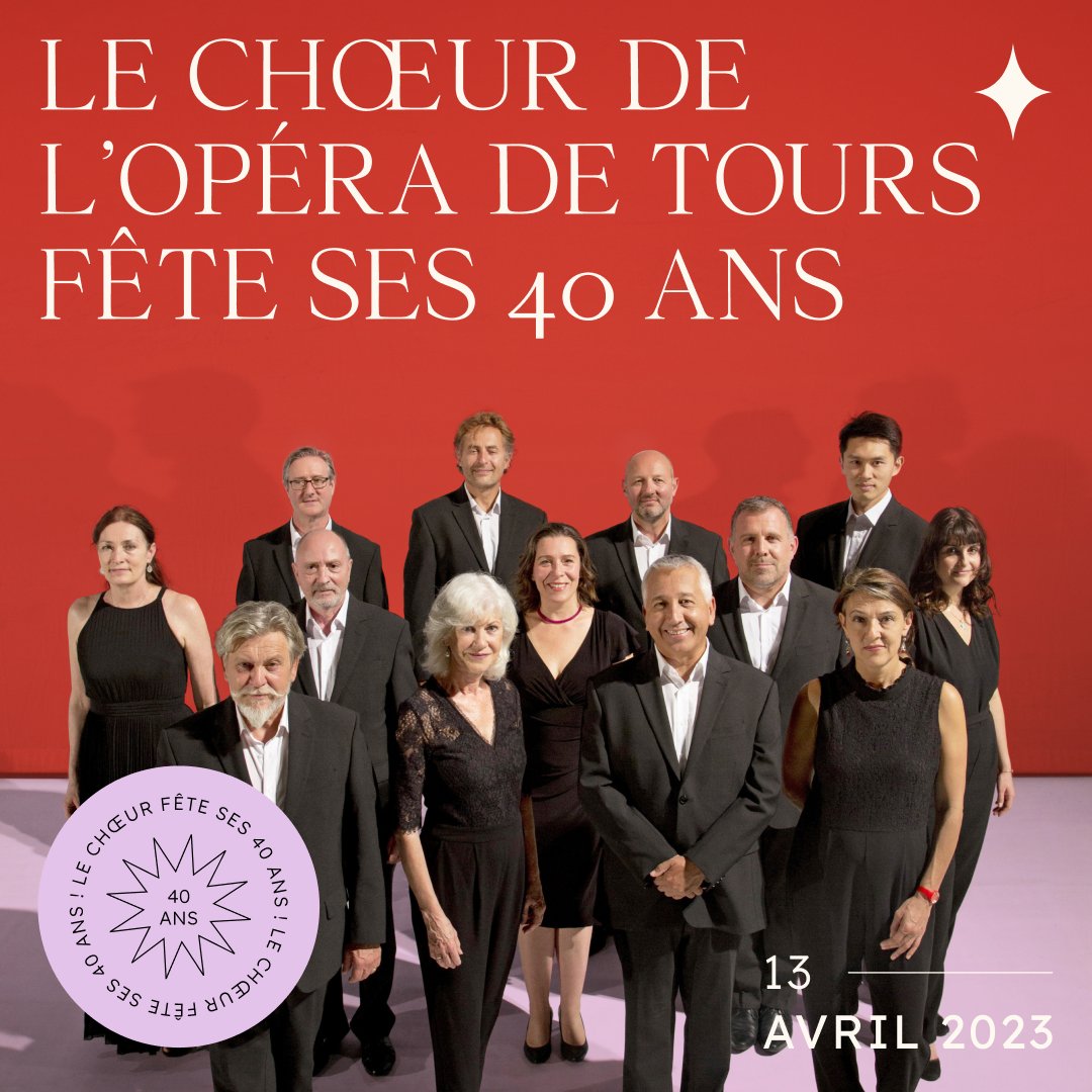 🎉 40 ans, ça se fête !
A l'occasion de l'anniversaire du Chœur de l'Opéra de Tours (devenu professionnel en 1983), une programmation a été imaginée pour aller à la rencontre du plus grand nombre et célébrer le chant choral dans toute la ville !
lanouvellerepublique.fr/indre-et-loire…