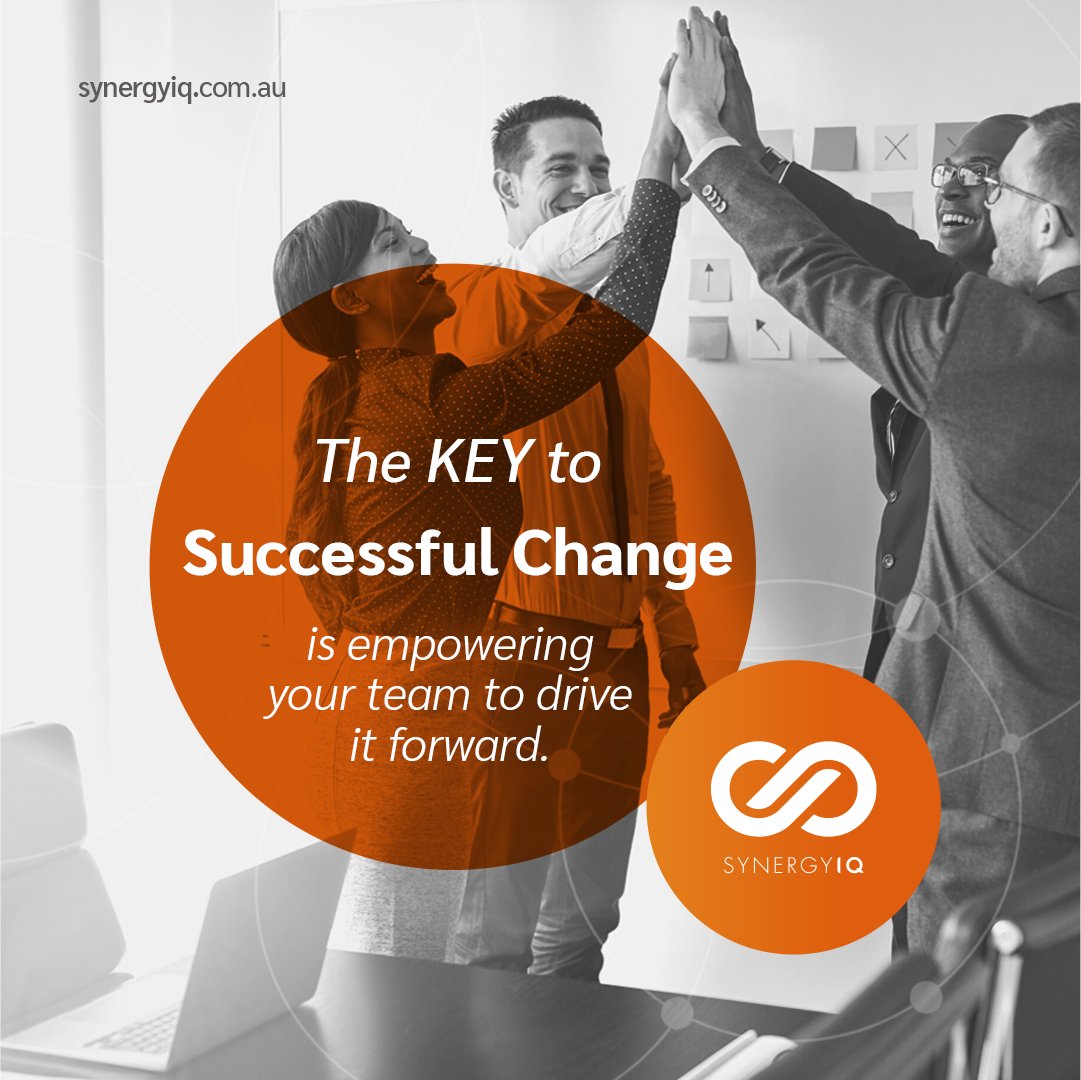 synergyIQ's tweet image. At SynergyIQ, we know that successful change requires more than just a plan – it requires buy-in from your team. 

📌 By involving your team in the change process, you can harness their expertise and insights to create more effective solutions. 

#ComplexChange #ChangeManagement