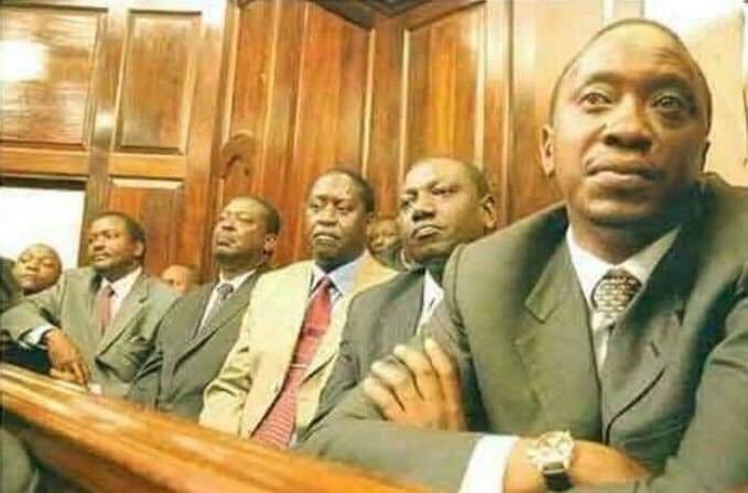 The interns I forced to follow me to court watching me being roasted by Justice Mubiru for citing repealed law.