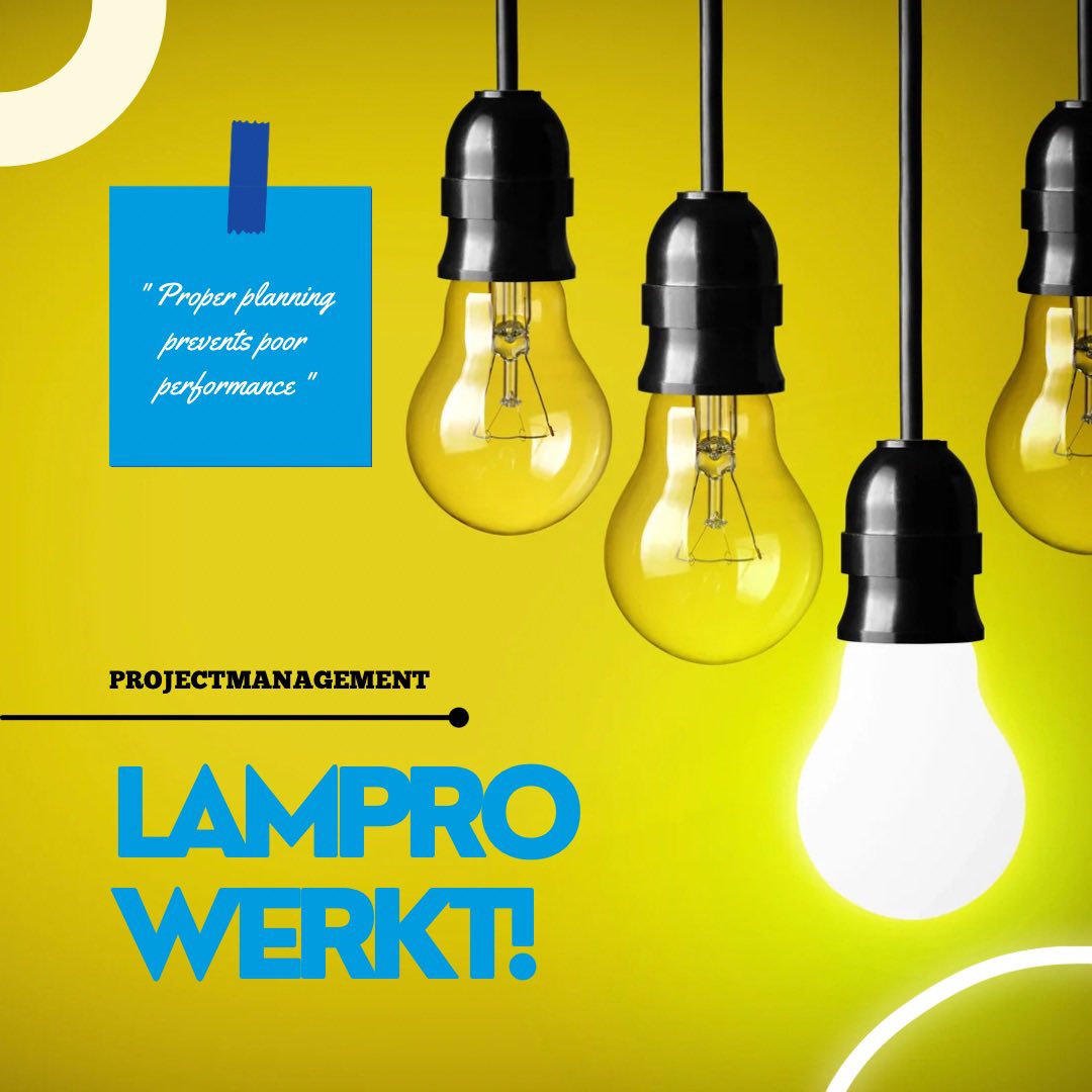 forcarmenjx's tweet photo. LAMPRO. 💡

#managementondersteuning #managementadvies #projectmanagement #lamprobv #scrum #projecttool #you #projectmedewerker #projectsecretaris #talentgezocht #lampro #lamprowerkt https://t.co/msFkcNa2i6