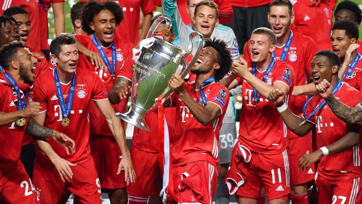BayernTimes's tweet photo. Some Coman stats which are amazing:

1. He won the league every year he’s been a professional (27 trophies at 26 years of age) 
2. He has the most MOTM award in the current France squad
3.He has the most wins after 50 games in UCL history
4.His Team have never lost when he scores https://t.co/tVZasL65fr