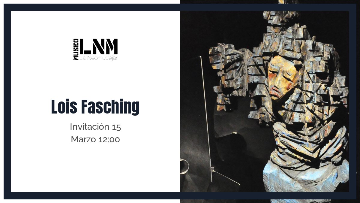 📣 Invitación Inauguración de Lois Fasching en el Museo La Neomudéjar - mailchi.mp/arthousemadrid…