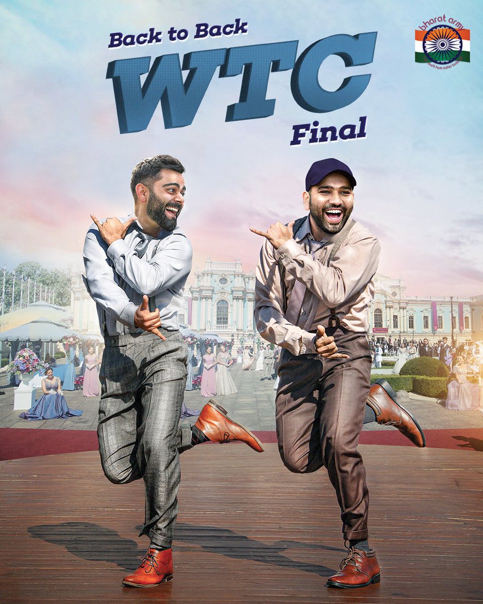 thebharatarmy's tweet photo. 🕺🕺Let the drums beat hard as we 𝐍𝐚𝐚𝐭𝐮 𝐍𝐚𝐚𝐭𝐮 our way to our second consecutive final in the ICC World Test Championship. 🥁

#INDvAUS #AUSvIND #BorderGavaskarTrophy #TeamIndia #BharatArmy https://t.co/EVzK6ZoVo7