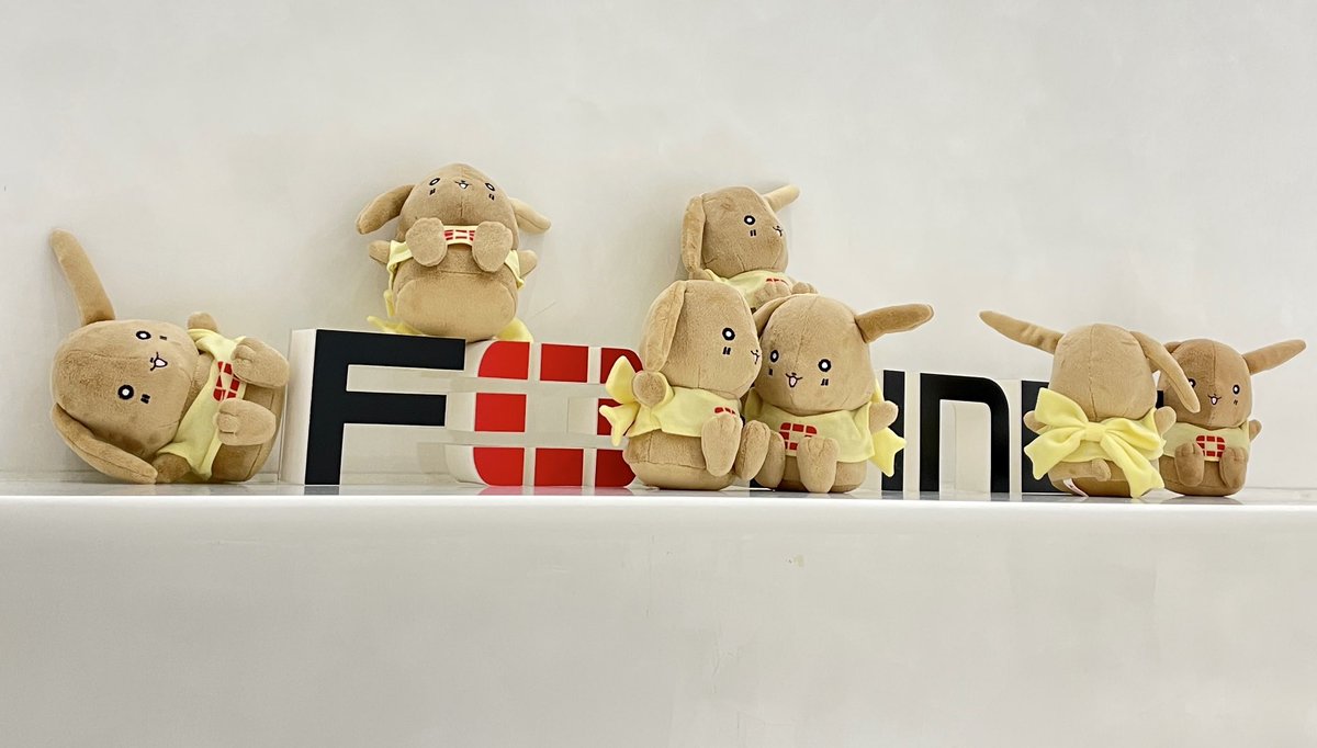 お待たせしました！🐰💓 なんとなんと、フォーティ君ぬいぐるみが