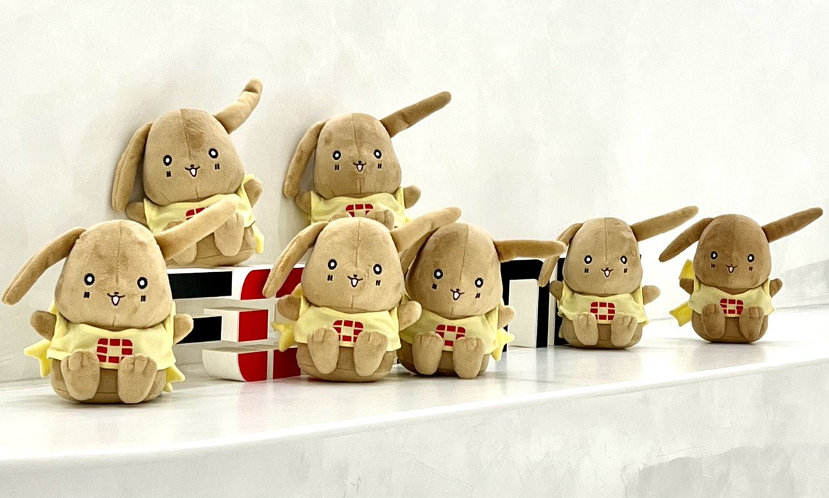 お待たせしました！🐰💓 なんとなんと、フォーティ君ぬいぐるみが