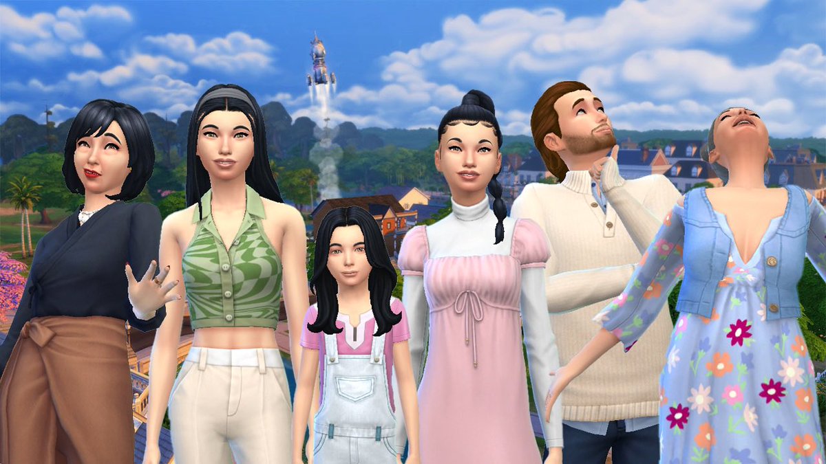 Rurudesu2's tweet photo. La familia Del Valle está encantadísima de conoceros y así es cómo se presentan para el reto #CreandoMiGranFamilia #RetoSimlish4 @Simlish4
Empieza el hilo 👇🏼 https://t.co/3NXbN5ty0P