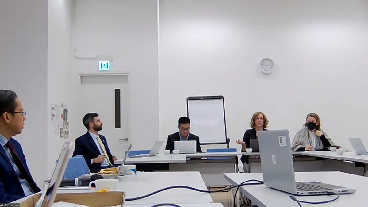 Ms. Kelisiana Thynne moderated the first session of the meeting on the current status of the Journal. Atty. Joan Paula Deveraturda shared her insights on the reception and engagement of the Journal across its three published editions and the upcoming 2023 Edition. (2/5)