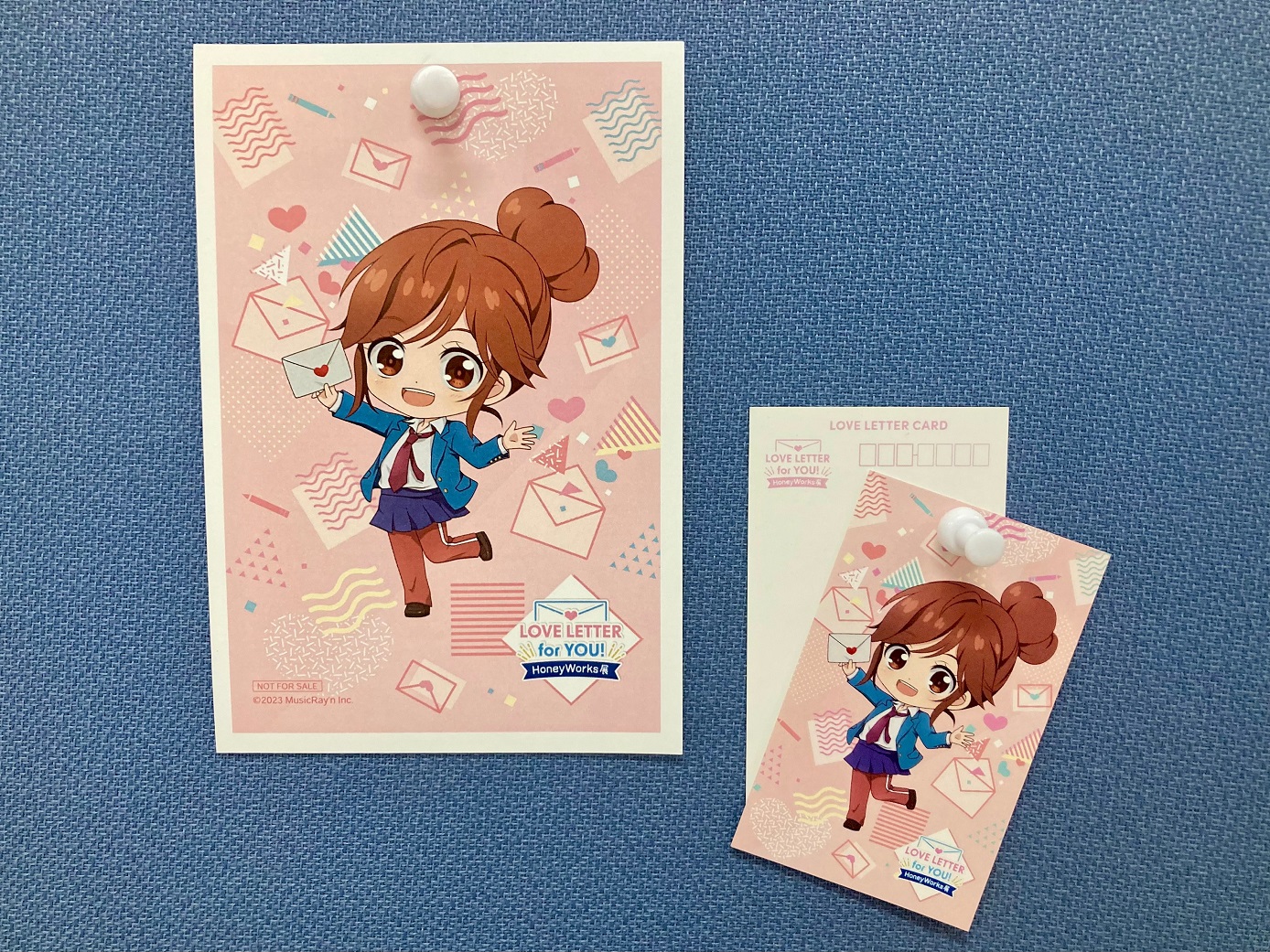 ハニコレ収録イラストポストカード