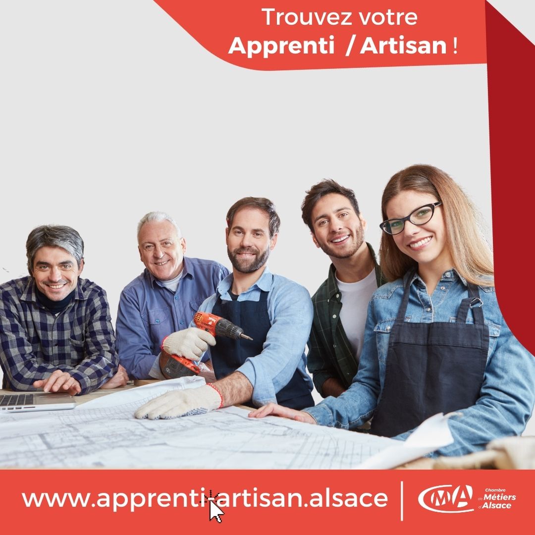 Vous cherchez à vous former ou transmettre votre savoir dans l’artisanat en #Alsace ? Découvrez #ApprentiArtisanAlsace, la plateforme qui met en relation les artisans et apprentis. Commencez votre avenir dès maintenant ! #emploi #apprentissage