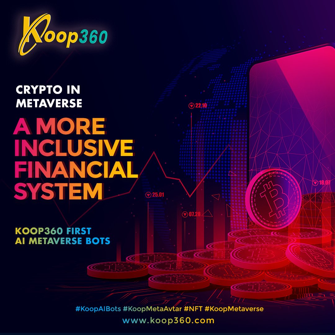 KOOP360's tweet photo. Invest in ๐๐๐๐๐๐ with ๐๐๐๐๐๐๐..
A More Inclusive Financial System..
๐๐๐๐ซ๐ง ๐๐จ๐ซ๐: https://t.co/uBFQ1W2HqZ
Join Our WhatsApp Community To Stay Updated: https://t.co/Mg8LINc8bB
#Web3 #KoopAIBots #KoopMetaverseBots #cryptotrading #crypto #metavers #KOOP360 https://t.co/tsLHc4kLas