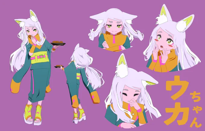 自主制作アニメに登場してくれた子たちのデザイン画がいつの間にかこんなに!これからもこの子たちの活躍と新しい子たちとの出会いをよろしくお願いします!! 