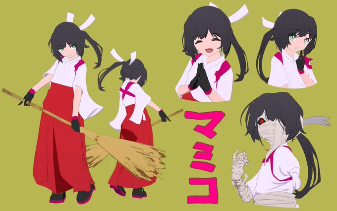 自主制作アニメに登場してくれた子たちのデザイン画がいつの間にかこんなに!これからもこの子たちの活躍と新しい子たちとの出会いをよろしくお願いします!! 