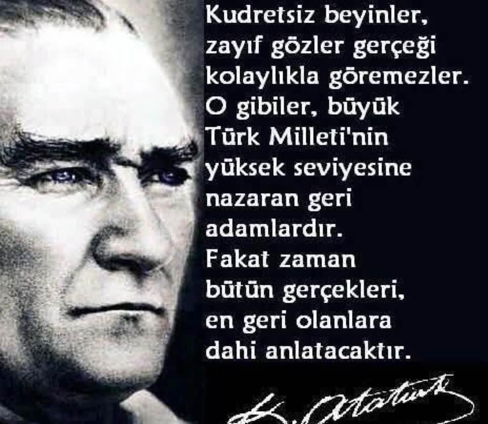 Şayet bir gün, çaresiz kalırsanız, 
bir kurtarıcı beklemeyin. 
Kurtarıcı kendiniz olun!”
~
#MustafaKemalAtatürk🇹🇷 #BirleşeBirleşeBaşaracağız 🕊️ #MilletiİktidarOlacak ⭐️ #İyiHaftalar🐞☕️