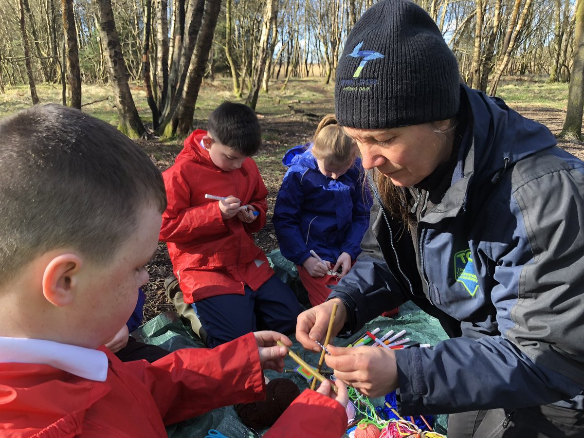 TheHiveStBen's tweet photo. The warmest and deepest thanks to Claire Brady @TCVScotland @SevenLochs The Hive had the most amazing outdoor learning opportunities with you! Best of luck in your new adventure 🌳🌳@StBenedictsPS https://t.co/oJ0LfSLiJ2