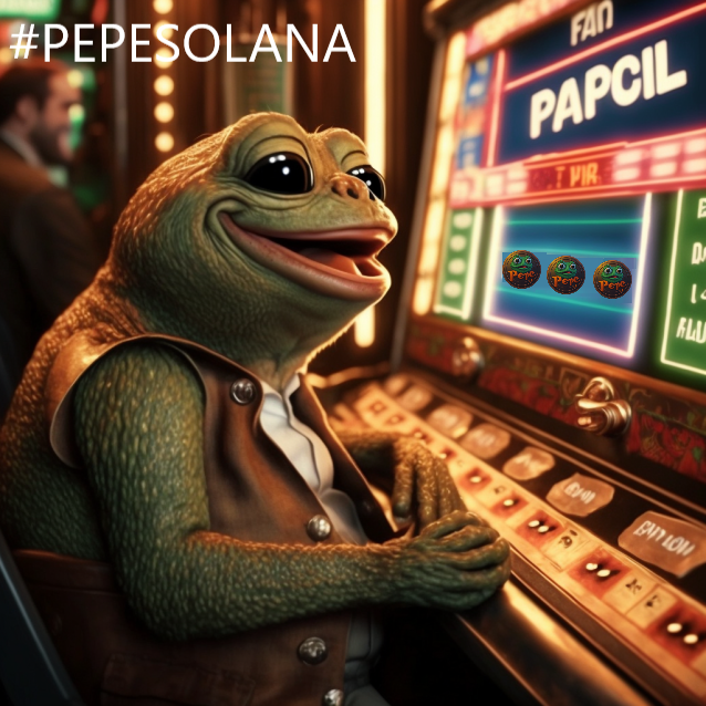 Why play in our licensed online casino?

-You have Slots, Blackjack, Roulette, Bingo and many more

-You could earn 1000x your bet at: pepe.crashout.io

Reckback, daily rewards, weekly rewards and more

<a href="/hey_wallet/">Hey Wallet!</a> send 244444 $CHILI to the first 222 retweets + #PEPESOLANA