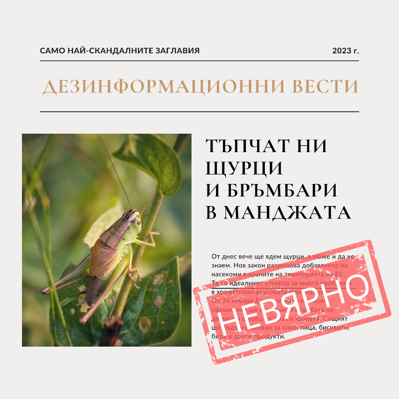 ECinBulgaria's tweet photo. 🚫 Скандално! ЕК забранява на българите мусаката, розовите домати, ракията, православието! 

🤔 Наистина ли?!

Вижте разобличени някои от популярните дезинформационни наративи на тема ЕС в България от миналото, както и няколко, които са актуални и в момента.👇

#НеСеЗаблуждавайте