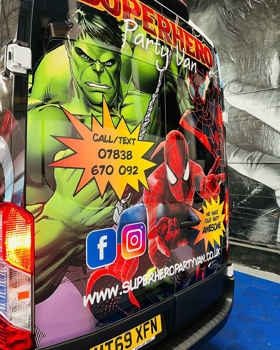 Superheltene velger varebil fremfor å fly selv. Helfoliert med 3M IJ280 printfolie. Repost fra @3mfilmsuk #vinylwrap #vehiclewrap #vehiclewraps #carwrap #vanwrap #carwrapping #graphicdesign #3mwraps #helfoliering #bildekor #superhelter #superheroes  buff.ly/3jO4D2X