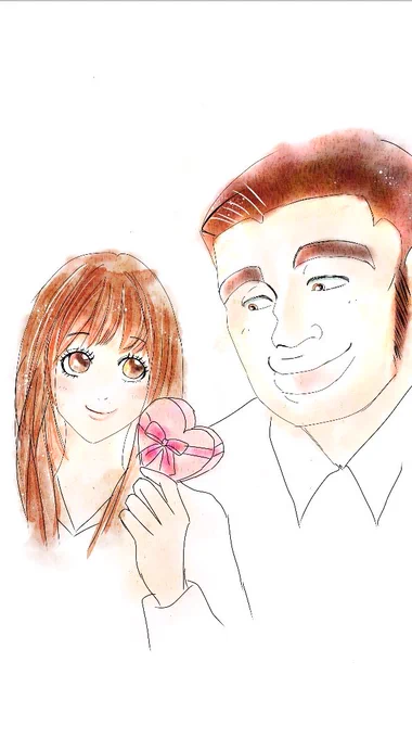 お疲れ様です(*'ω`*)俺物語のファンアート水彩画ぽく塗ってみたけど(・∀・)大和ちゃんはまだ良さそうなんだけど₍₍ (* ॑  ॑*  ) ⁾⁾たけお君がムズイわ(';ω;`)もう少し修正します( ⁎ᵕᴗᵕ⁎ ) 