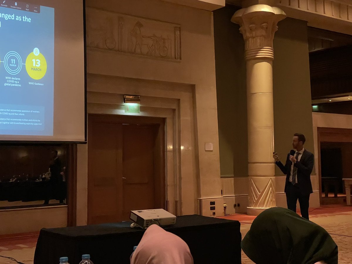 CONSTANCECHING4's tweet photo. @aliveandthrive’s own @MathisenRoger: Covid-19 guidelines on maternal and newborn care from 101 countries that were analyzed all undermined breastfeeding. Need to learn from HIV epidemic. #WBC4 https://t.co/hLejNw79FS